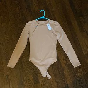 Abercrombie & Fitch Seamless Fabric Long-Sleeve Bodysuit